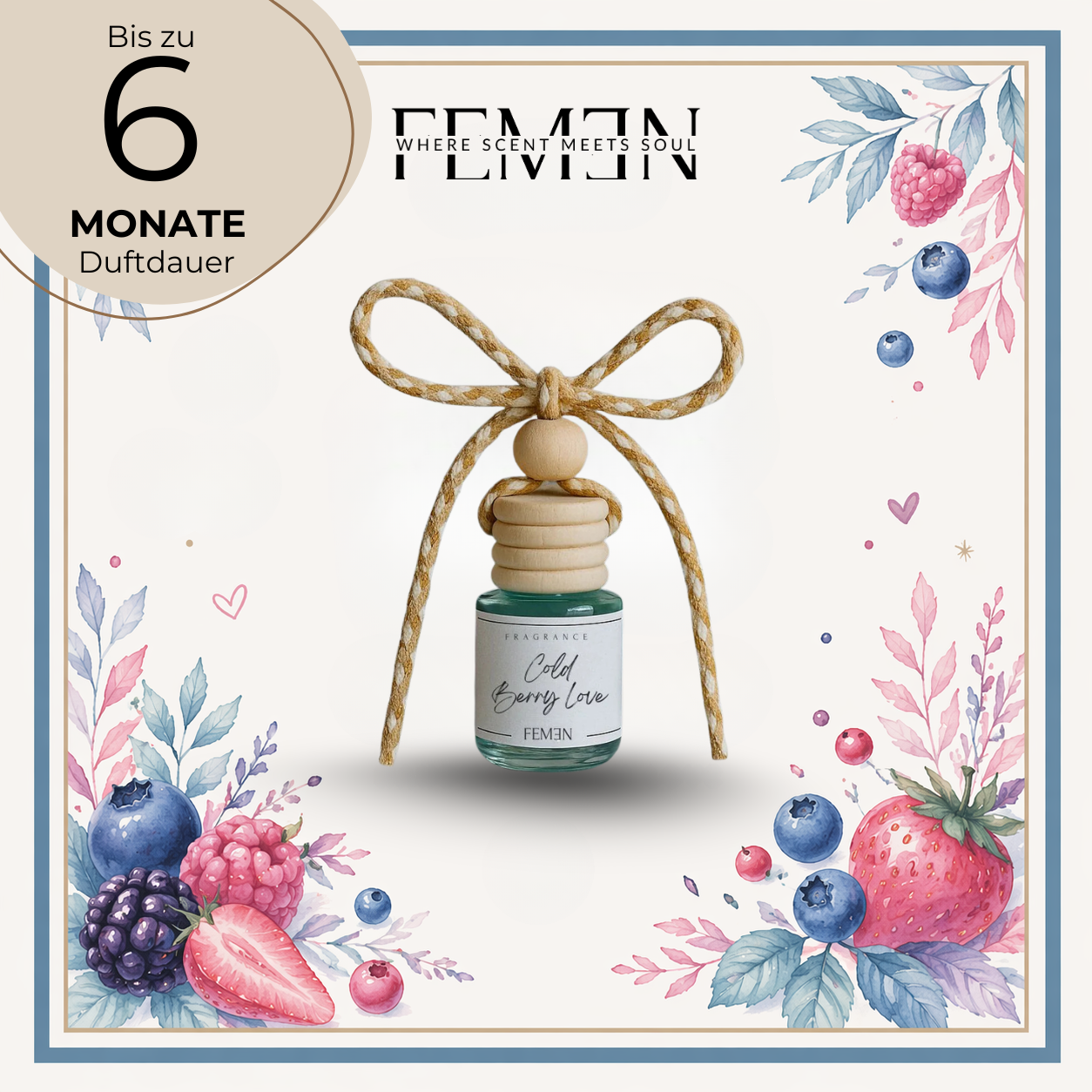 COLD BERRY LOVE - Autoparfum