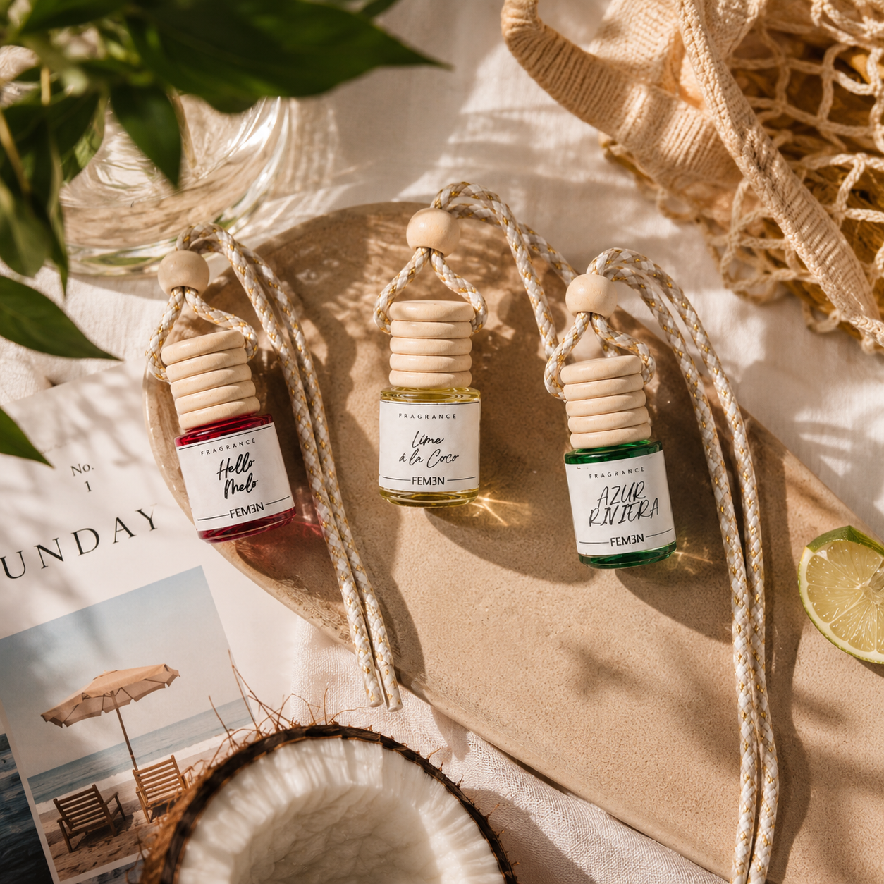SUMMER MIXED BUNDLE - 3x Bestseller Autoparfum