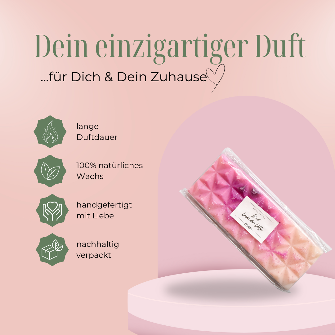 ICED LAVENDER LATTE - Duftwachs
