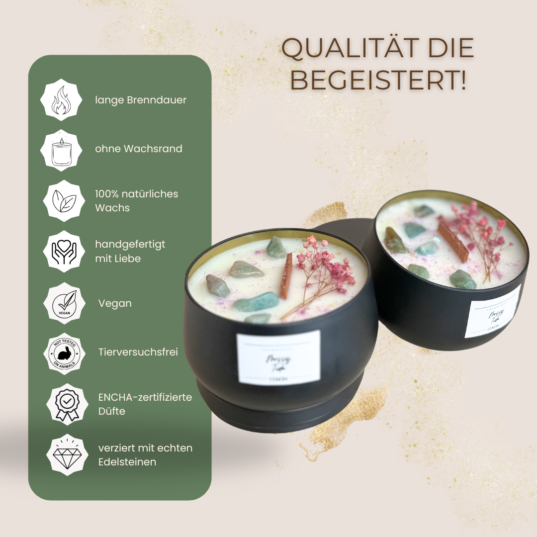 MOSSY TIDE - Duftkerze mit Holzdocht