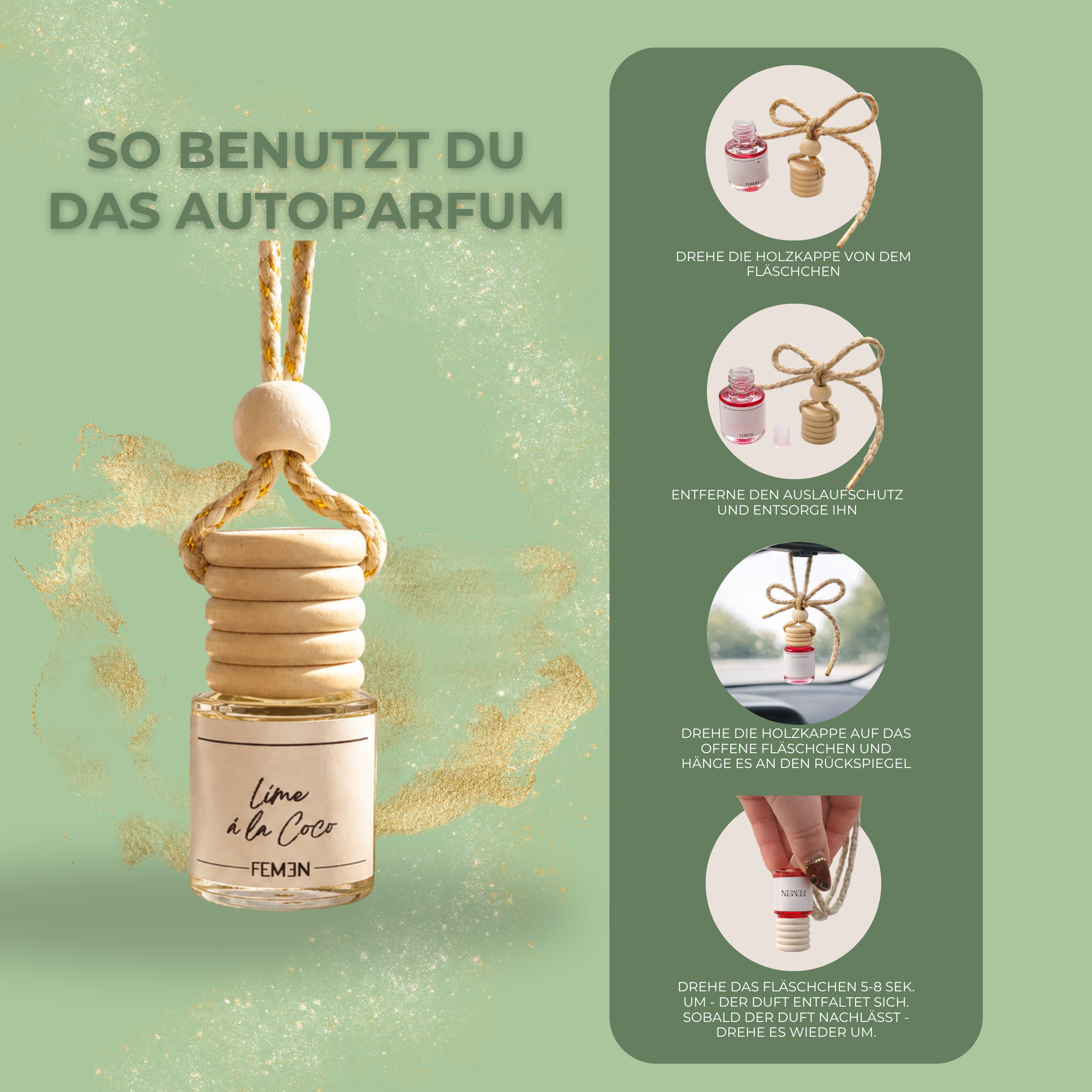 LIME À LA COCO - Autoparfum