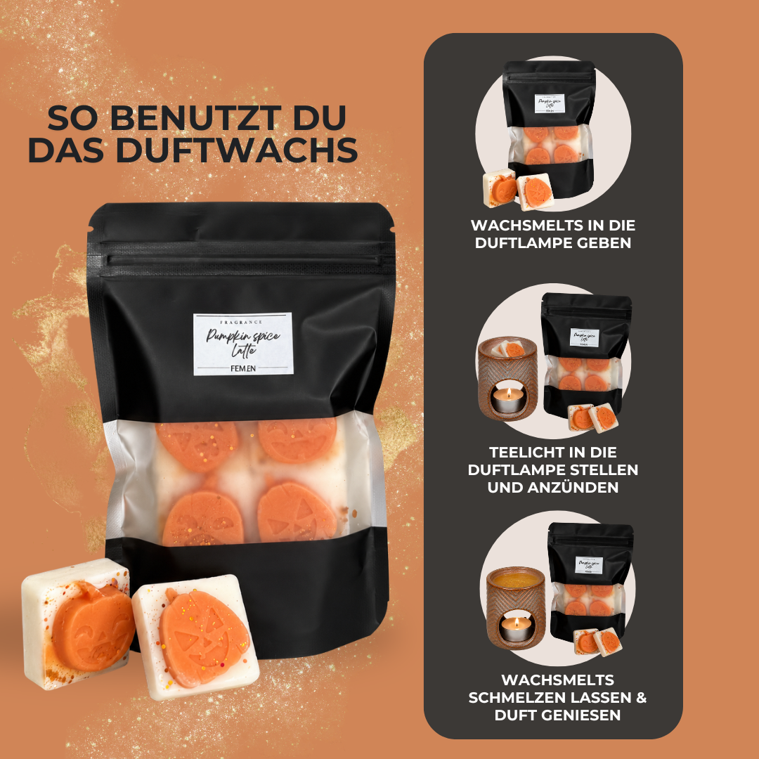 PUMPKIN SPICE LATTE - Duftwachs