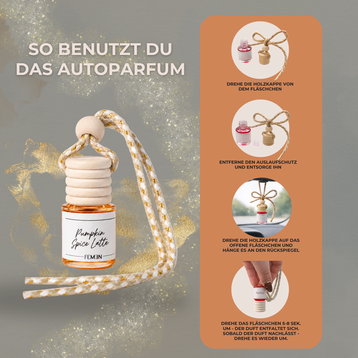 Pumpkin Spice Latte - Autoparfum
