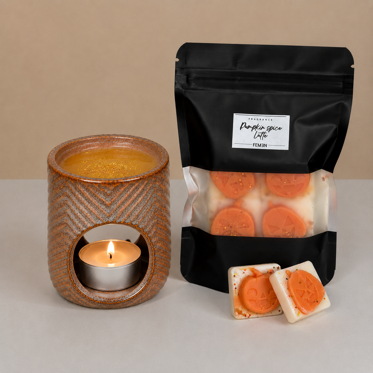 PUMPKIN SPICE LATTE - Duftwachs