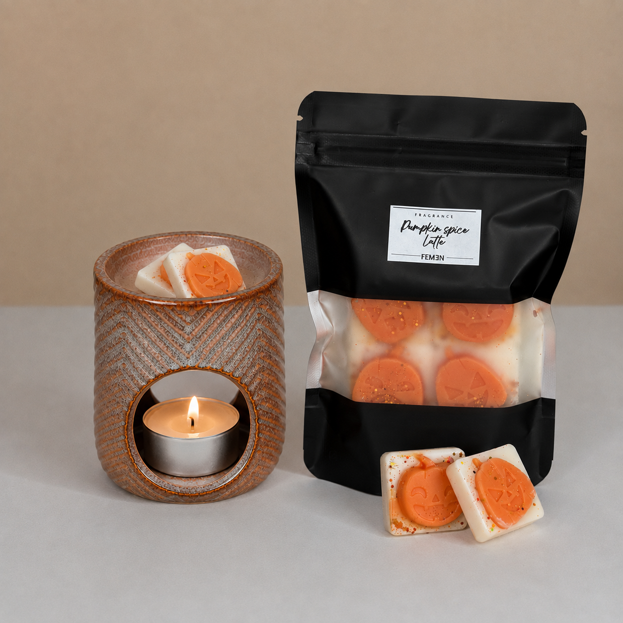 PUMPKIN SPICE LATTE - Duftwachs