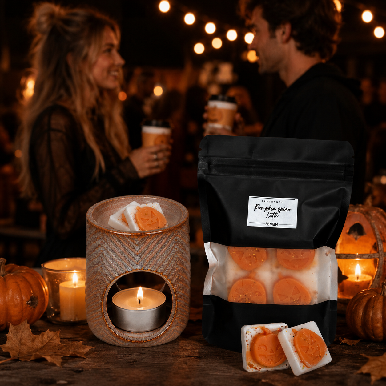 PUMPKIN SPICE LATTE - Duftwachs