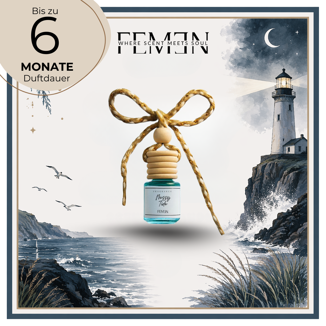 MOSSY TIDE - Autoparfum
