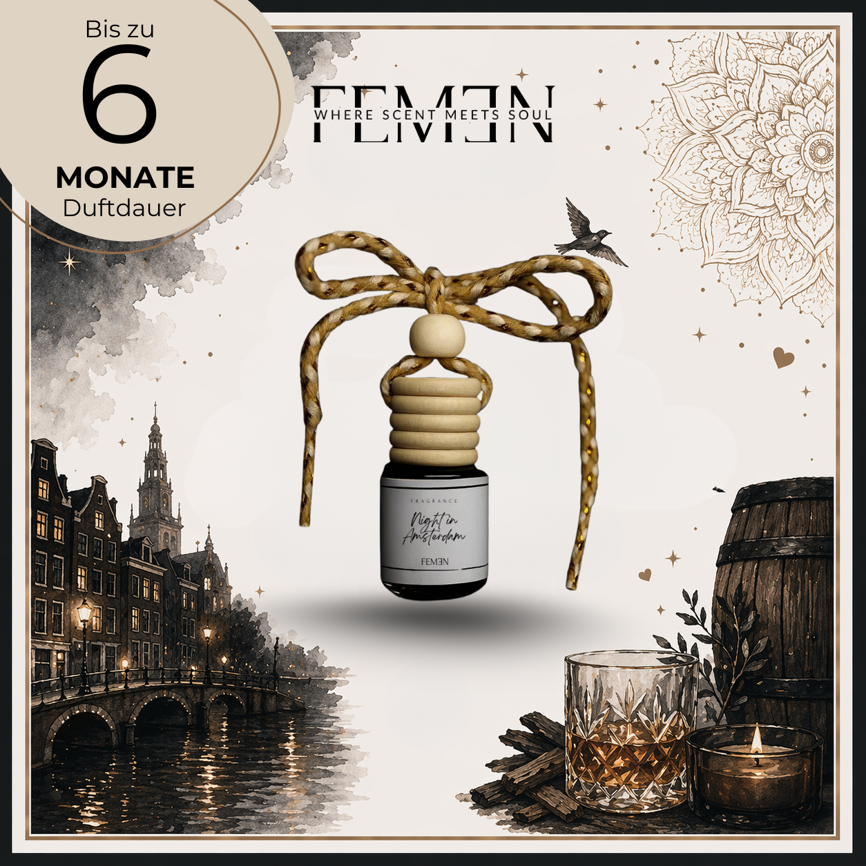 NIGHT IN AMSTERDAM - Autoparfum