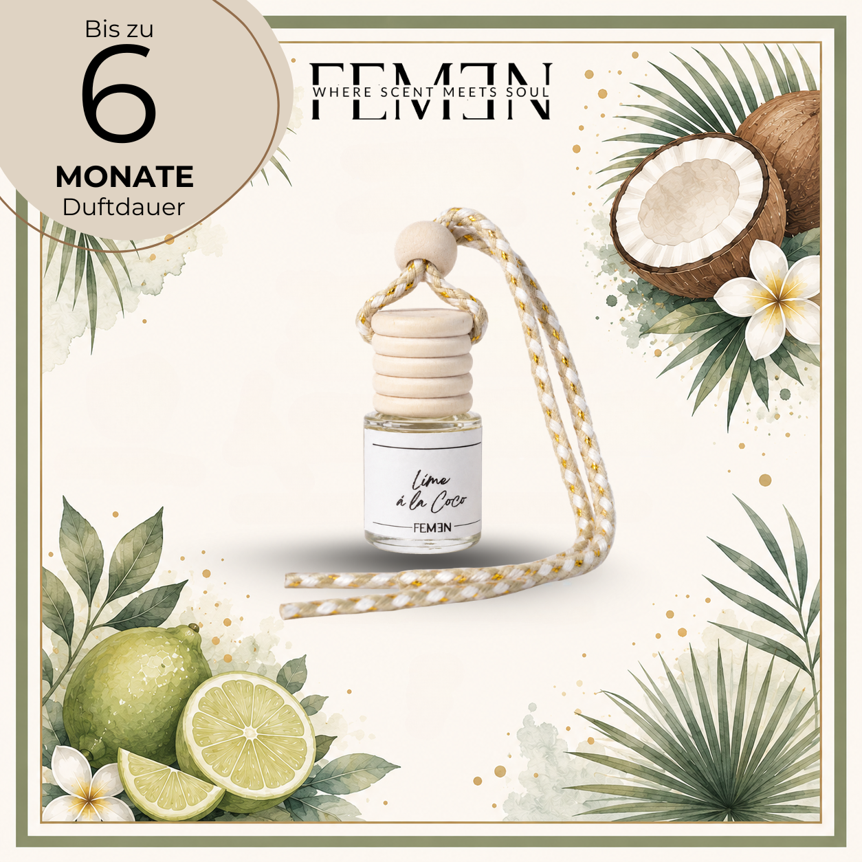 LIME À LA COCO - Autoparfum