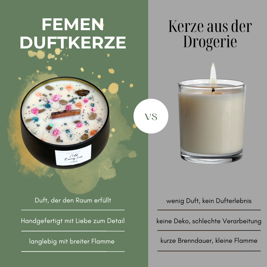COLD BERRY LOVE - Duftkerze mit Holzdocht