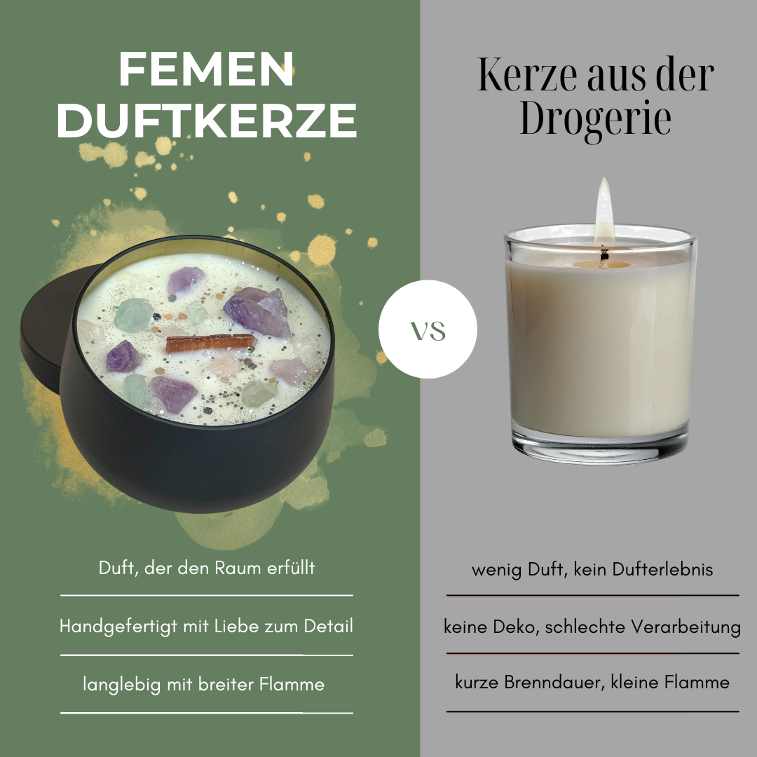 BLOOM NO. 1 - Duftkerze mit Holzdocht