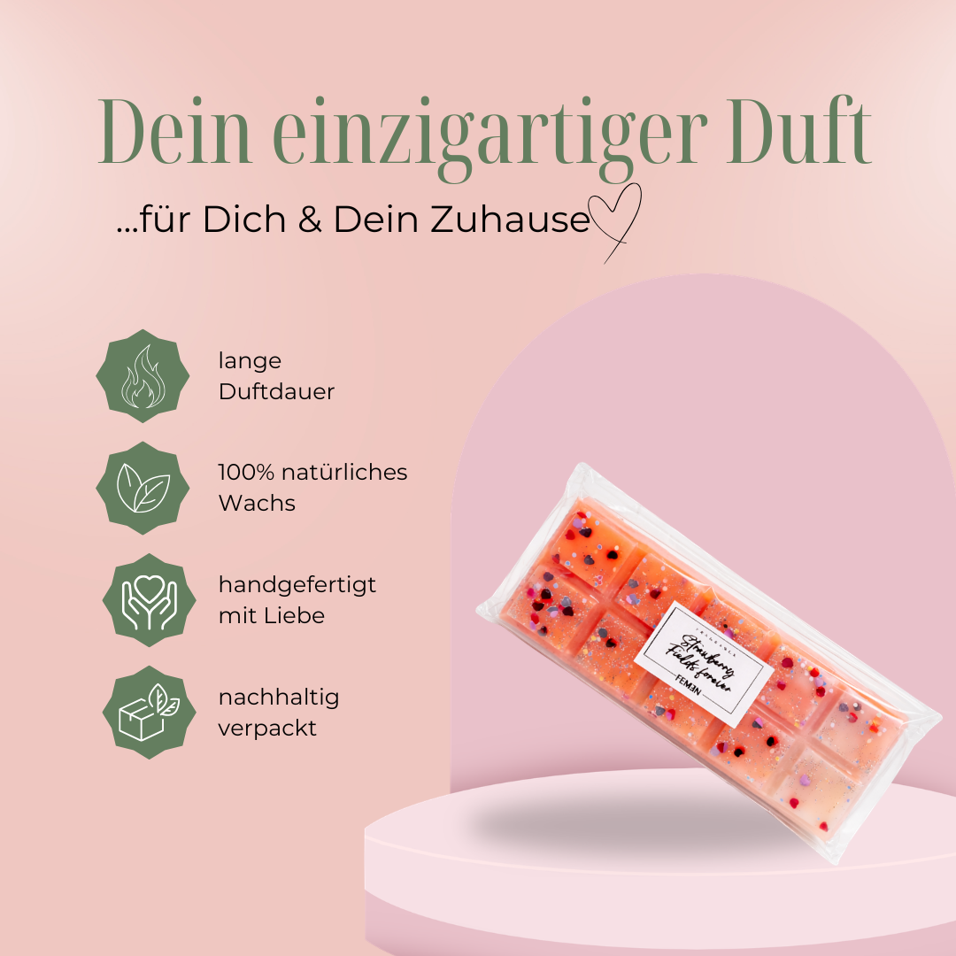 STRAWBERRY FIELDS FOREVER - Duftwachs