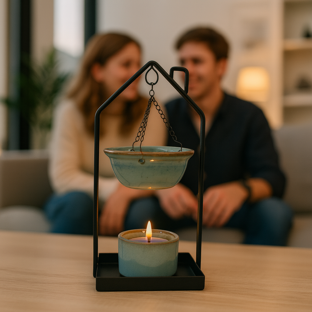 Duftlampe SVÄVA - hellblau