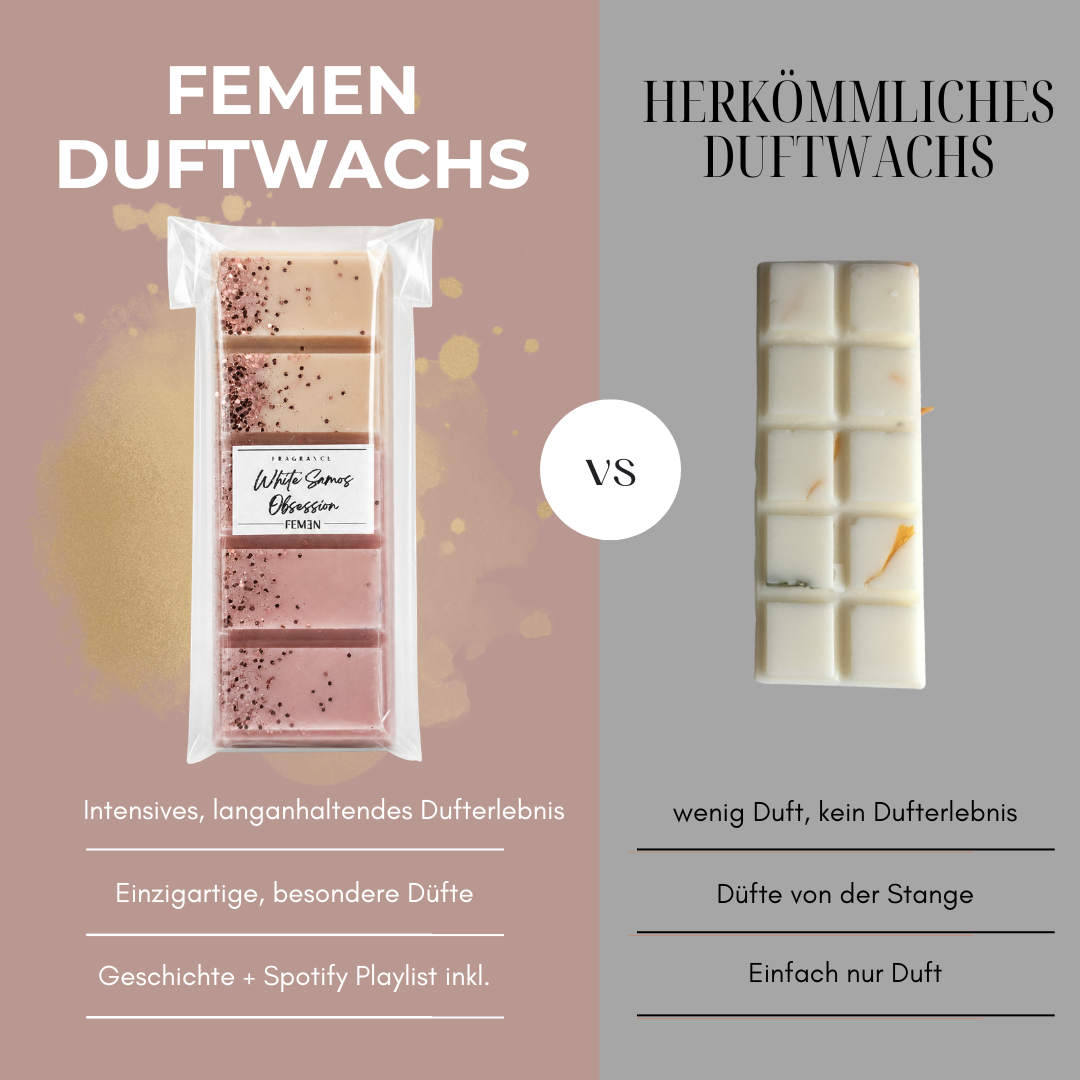 WHITE SAMOS OBSESSION - Duftwachs