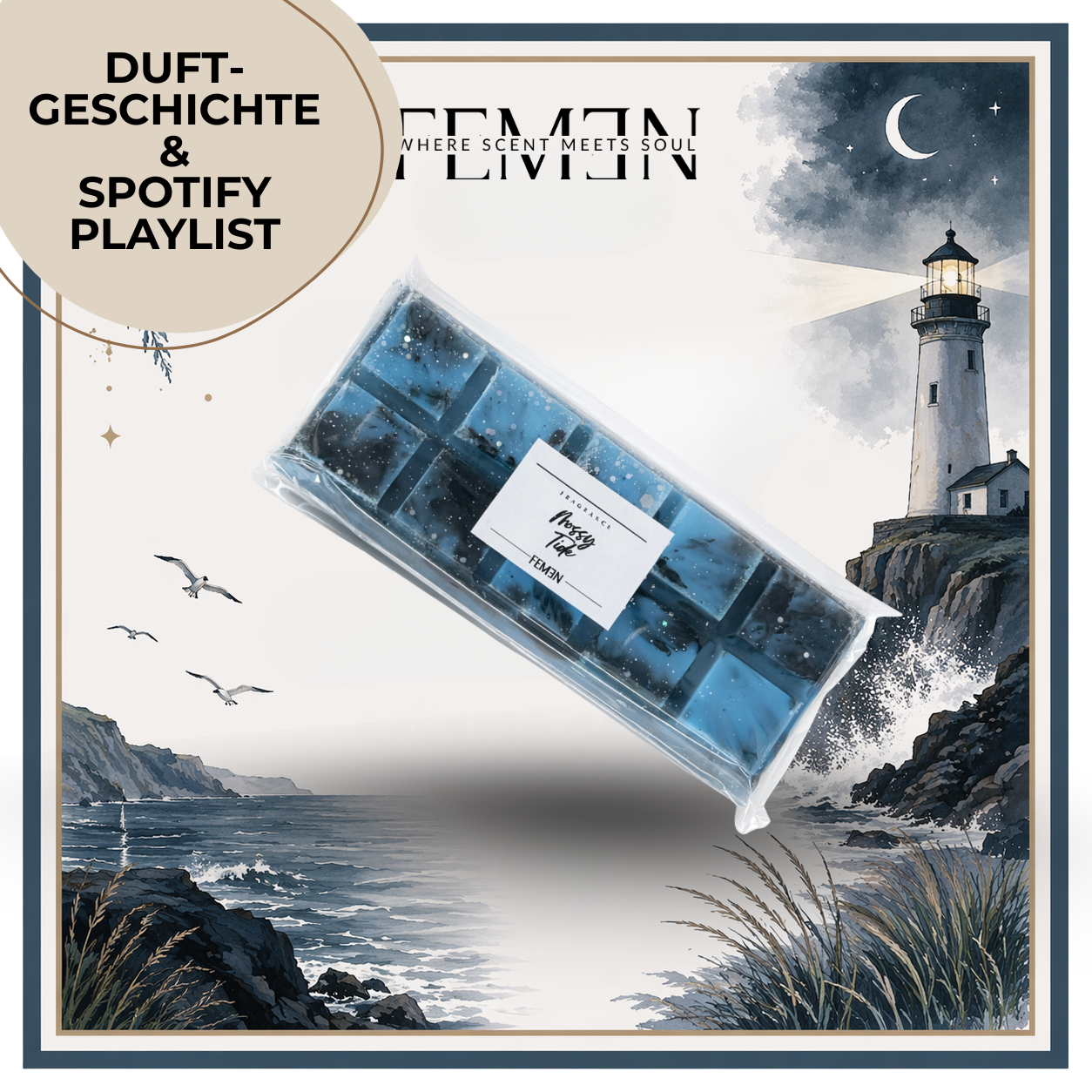 MOSSY TIDE  - Duftwachs
