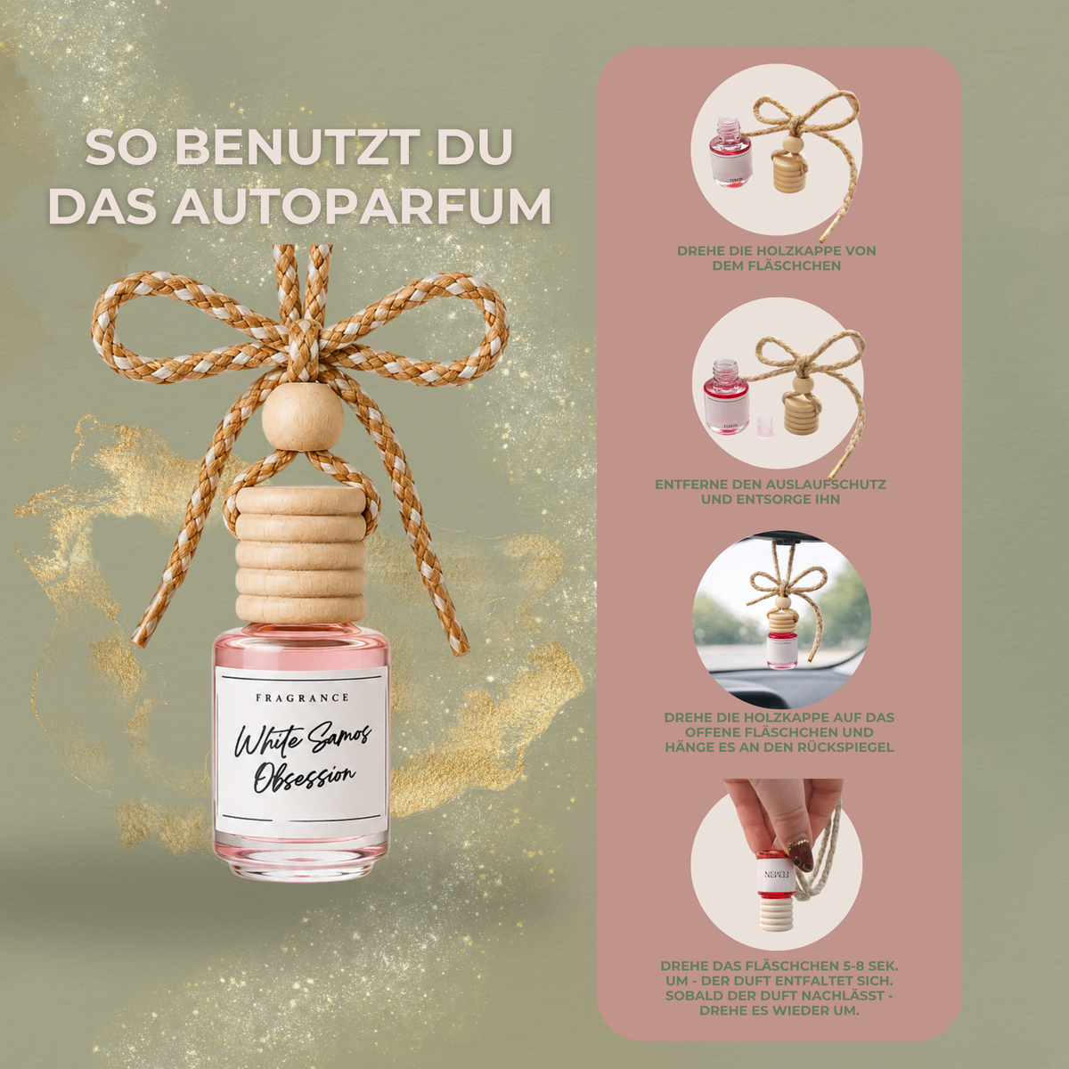 WHITE SAMOS OBSESSION - Autoparfum