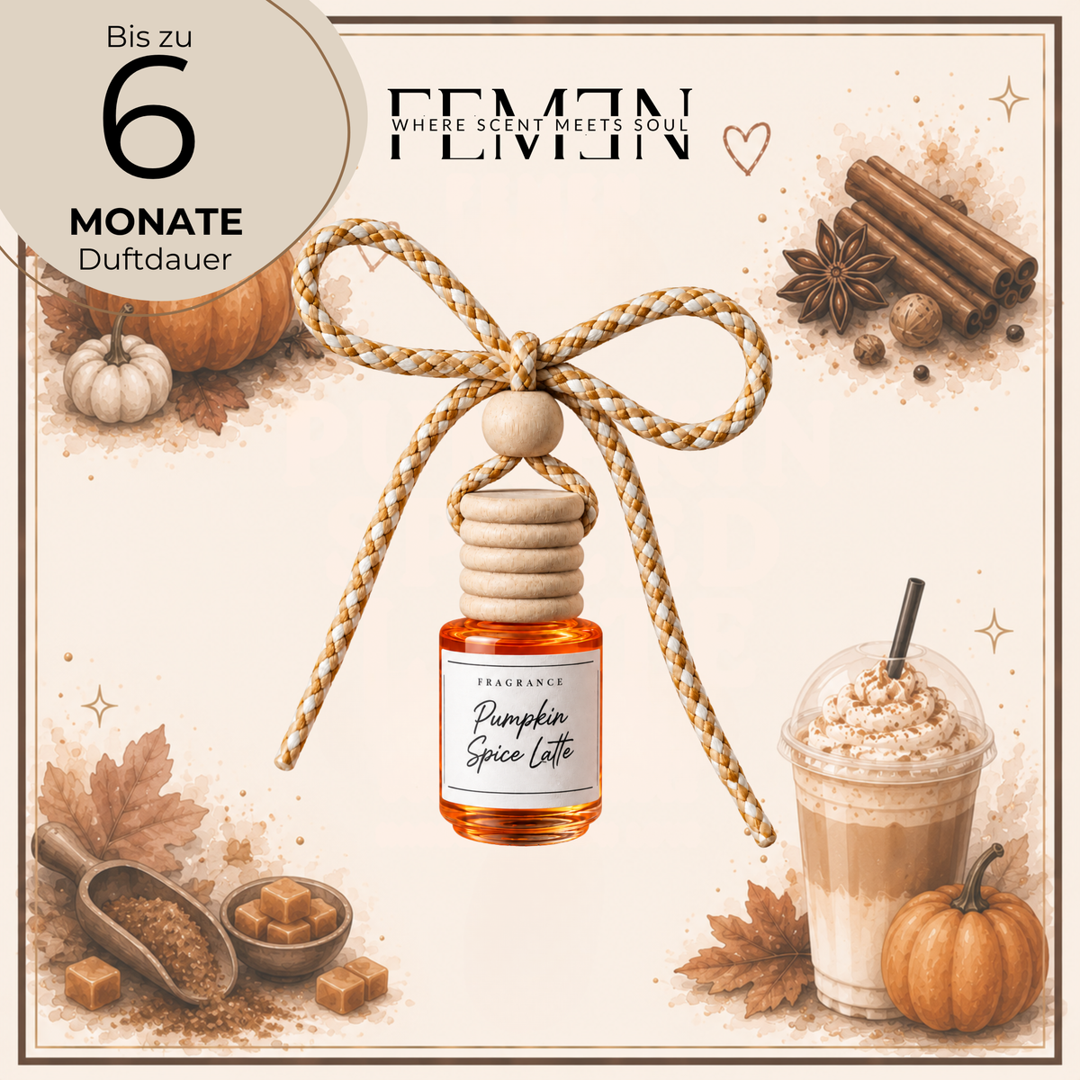 Pumpkin Spice Latte - Autoparfum