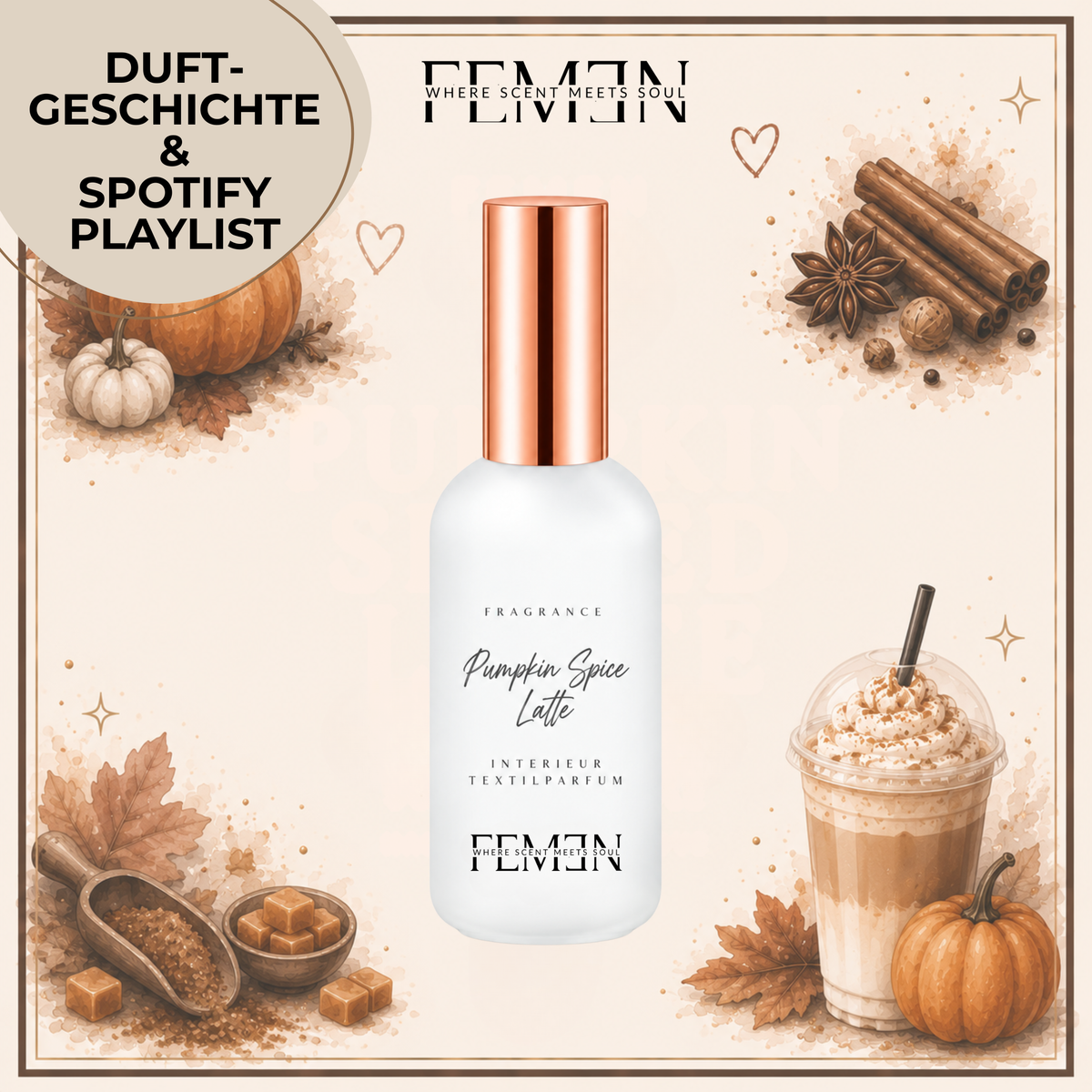 PUMPKIN SPICE LATTE - Interieur Spray