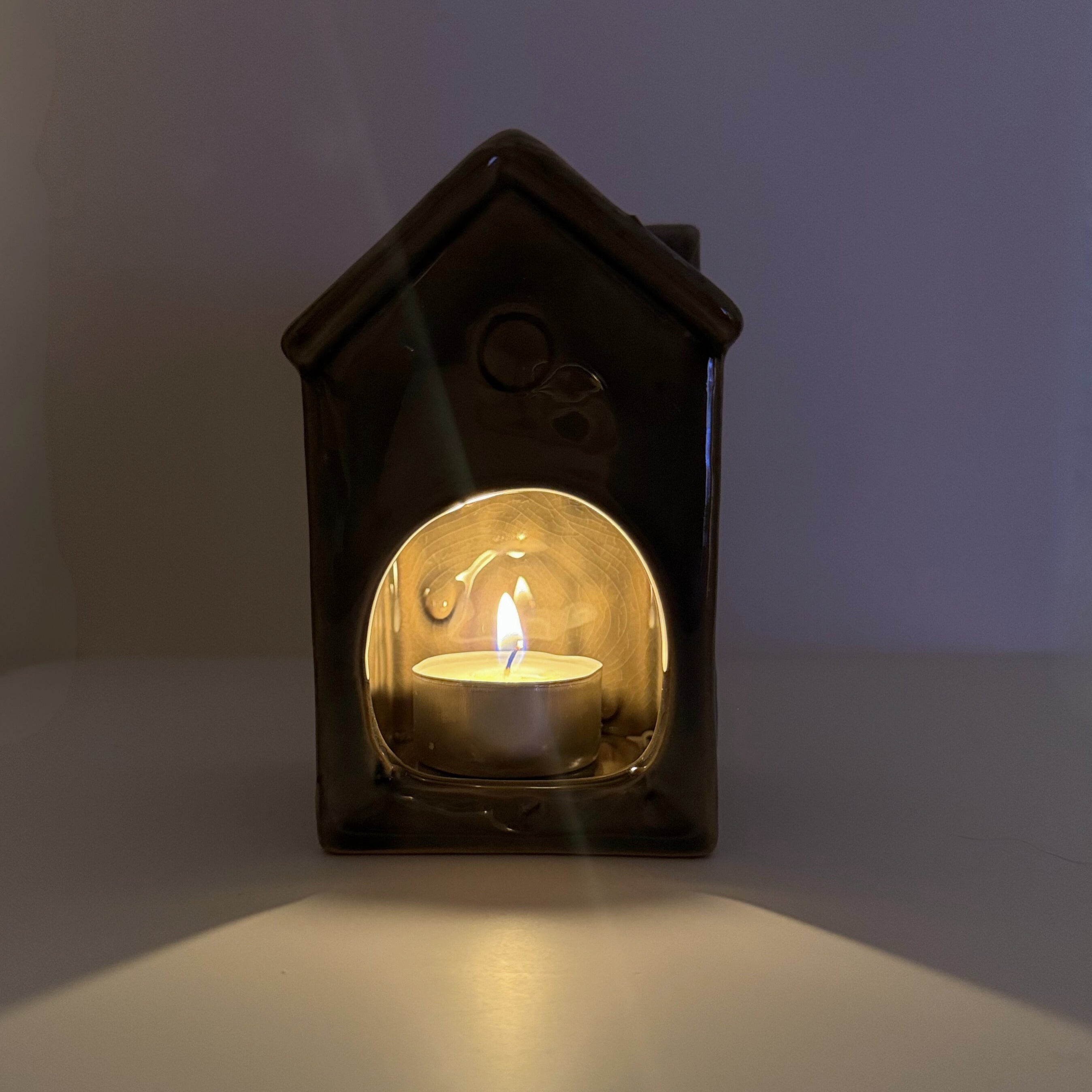 Duftlampe HUSKA - grau