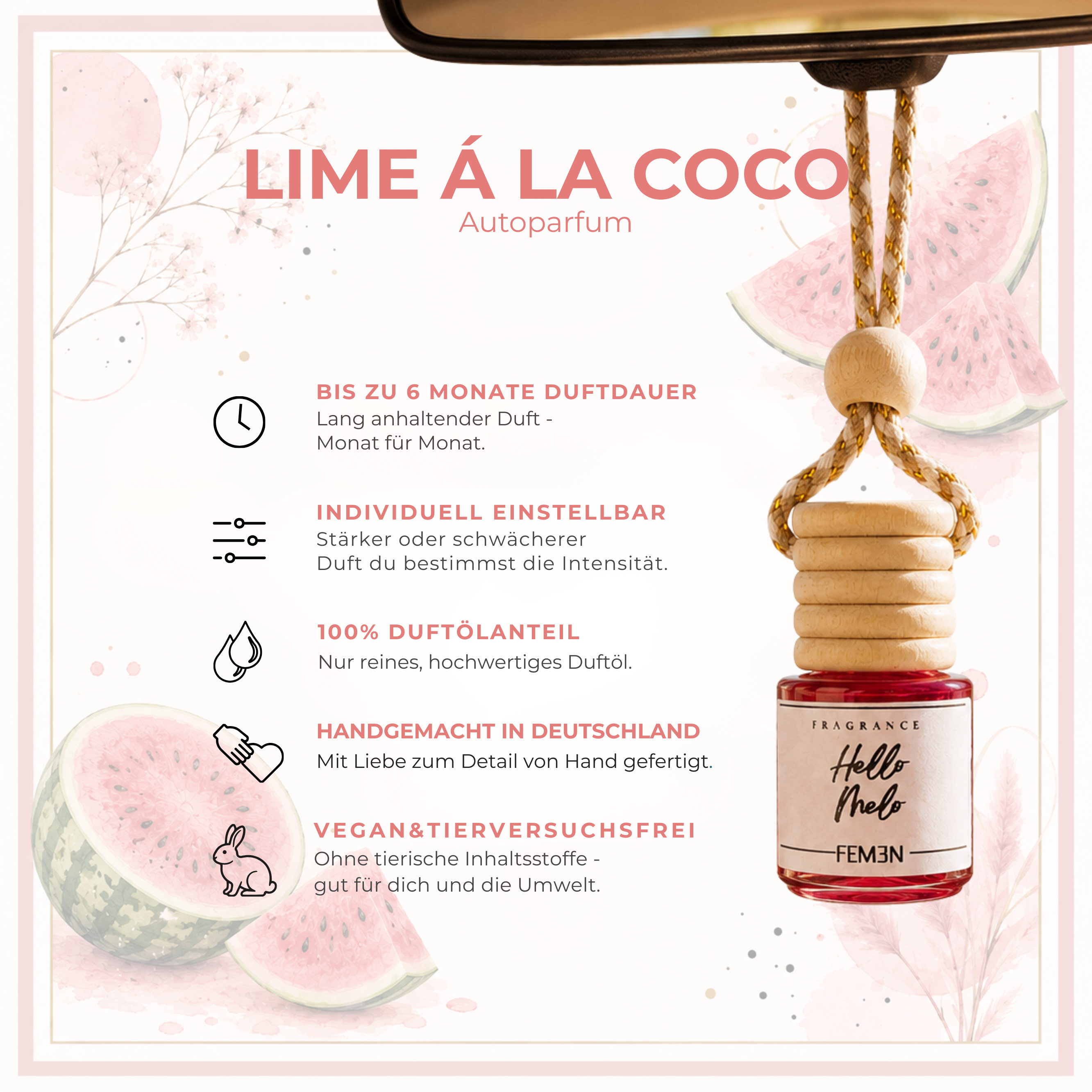 HELLO MELO - Autoparfum