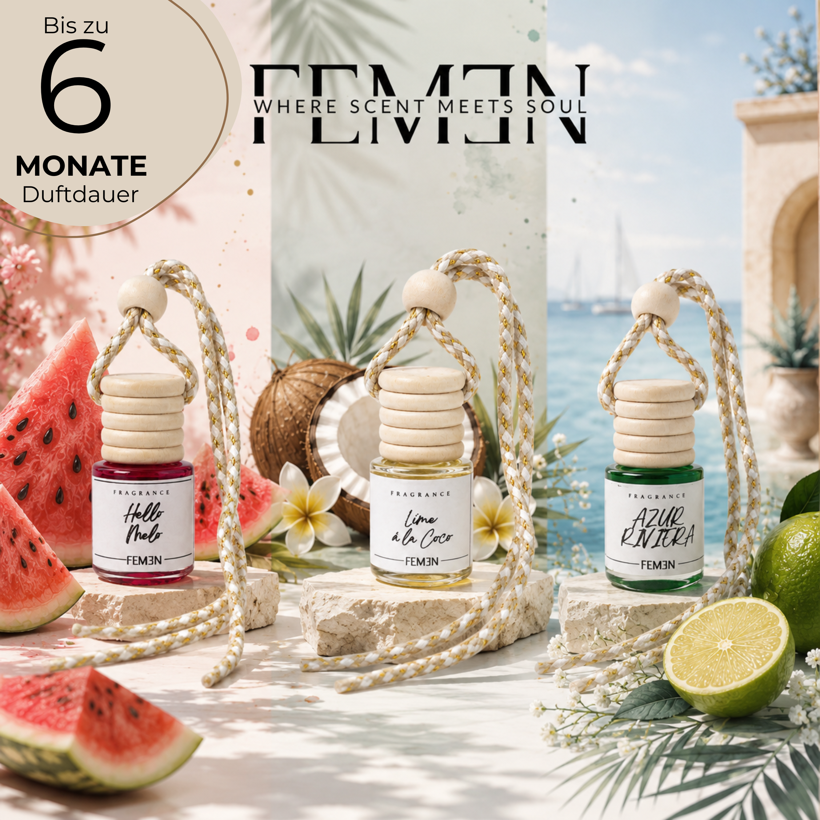 SUMMER MIXED BUNDLE - 3x Bestseller Autoparfum